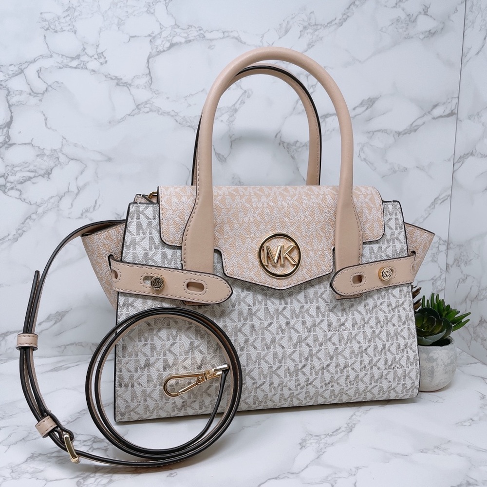 Michael Kors Carmen Medium Flap Satchel